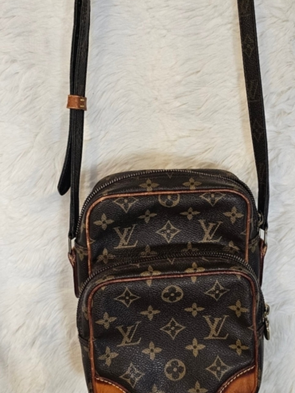Louis Vuitton Monogram Brown & Tan Belt Bag